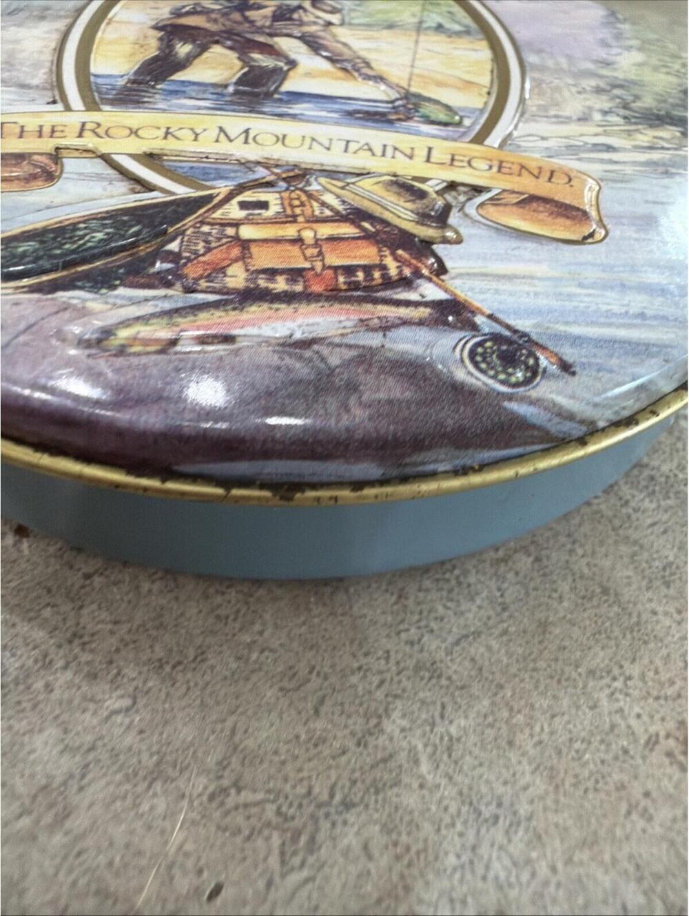 VTG 1993 Coors Beer Rocky Mountain Legend Coaster Set In Original Metal Tin - Picture 3 of 8